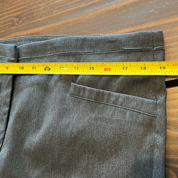 VGUC- slacks size 16 Heathered Gray - Picture 6 of 8